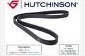 Keilrippenriemen Poly-V HUTCHINSON 903 K 6 für RENAULT AUDI PEUGEOT VW GOLF 4 5