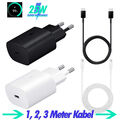 Für Samsung Galaxy Tab S9 S8 S7 Schnellladegerät Adapter 25W Usb C Ladekabel