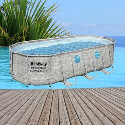 Poolfolie Bestway 549x274x122cm Pool Power Steel mit Rahmen Ersatz Swimmig 56716