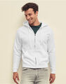 Fruit Of The Loom Herren Classic Hooded Sweat Jacket Unisex Workwear Plain Pullover