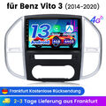 4+64G 10"Android13 Carplay Für Mercedes Benz Vito 3 W447 2014-2020 Autoradio GPS