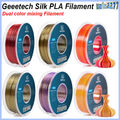 Geeetech Silk PLA Filament 1,75mm 1kg 2-Mehrfarbig für 3D Drucker Mehrfarbig DE