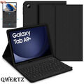 QWERTZ Bluetooth-Tastatur Hülle Für Samsung Galaxy Tab S9 FE S8 S7 S6 A9+ A8 A7