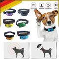 Anti Bell Hundehalsband Erziehungshalsband Hundetrainer mit Ton und Vibration DE