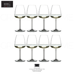 RIEDEL - 8 Weingläser Probierlöffel winewings - Vino Champagne 1234/28 - Händler