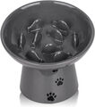 Y YHY 15cm Slow Feeder für Katzen Katzenfutternapf Erhöhter Langsamfütterer