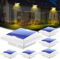 Solarleuchten 40LEDs Solar Dachrinnen Licht Zaun Lampe für Garten Beleuchtung