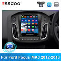 Android13 Autoradio BT Carplay GPS NAVI USB Kamera WIFI Für Ford Focus MK3 12-18