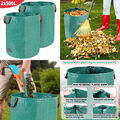 2x 500 Liter Gartensack Laubsack Gartentasche Gartenabfallsack Rasensack 2 x XXL