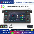 7" Für BMW E46 3er 318 320 325 Android 13 2+32G Carplay Autoradio GPS DAB+ WIFI