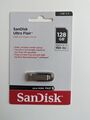 Sandisk USB Stick 128GB Speicherstick Cruzer Ultra Flair silber USB 3.0