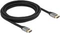 Delock Ultra High Speed HDMI Kabel 48 Gbps 8K 60 Hz grau 3 m Zertifiziert 83997