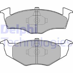 Scheibenbremse Bremsbelag Satz Delphi für VW Seat Vento Golf 3 1995-1998 Lp1591