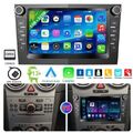 Carplay GPS Navi BT Android13 Autoradio Für Opel Zafira B Corsa C D Astra H KAM+