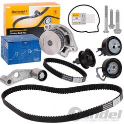 CONTI ZAHNRIEMENSATZ + SKF WASSERPUMPE für VW POLO 9N BEETLE GOLF 4 CADDY 3