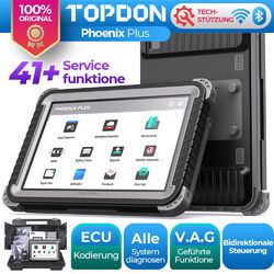 TOPDON Phoenix Plus Profi Auto OBD2 Diagnosegerät KFZ ECU Codierung Alle System