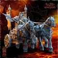 1x Realms of Mayhem Warrior Charriot Beholder für Chaos Streitwagen Tabletop