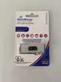 MediaRange USB-Stick schwarz, silber 256 GB
