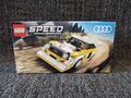 LEGO Speed Champions 1985 Audi Sport quattro S1 - 76897