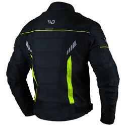 Herren Motorrad Textil Jacke Motorrad Wasserdicht Textil Jacke mit Protektoren