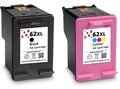 2x 62 XL DRUCKER PATRONEN Kompatibel für HP Envy 5546 62 XL Schwarz Farbe