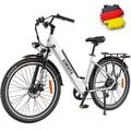 26'' Elektrofahrrad City eBike mit Bafang Motor 36V/20AH E-Mountainbike 7 Gänge