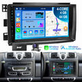 Für Smart Fortwo 451 05-2010 DAB+ 4+64G Android 13 Autoradio Carplay GPS Nav KAM