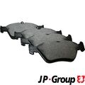 Bremsbelagsatz Scheibenbremse JP GROUP 1263600710 für OPEL OMEGA V94 CALIBRA C89