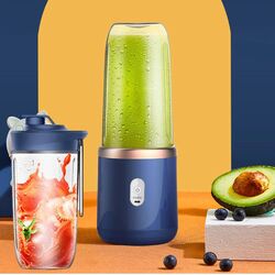 400ml Tragbar Standmixer Blender,USB Elektrischer Ice Crusher Smoothie Mixer
