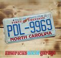 USA Nummernschild/Kennzeichen/license plate  *North Carolina First in Freedom * 