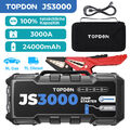 TOPDON JS3000 3000A Auto KFZ Starthilfe Powerbank Jump Starter Booster Powerbank