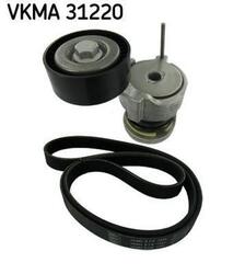 SKF VKMA 31220 Keilrippenriemensatz für VW POLO (9N) Polo Schrägheck (6R1, 6C1)