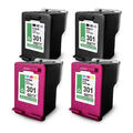 4x Eurotone Tinte 2+2 ersetzt HP CH563EE CH564EE 301XL 301 XL NO301XL