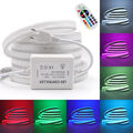 220V 230V RGB Neon LED Stripe Streifen Flex Lichtschlauch Band Wasserdicht IP67