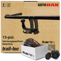 AHK abnehmbar für BMW 2er Cabrio Typ F23 03.2014-06.2021 +ESatz 13poliger NEU