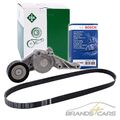 INA RIEMENSPANNER +BOSCH KEILRIPPENRIEMEN FÜR AUDI A3 VW GOLF 5 1K 1.9 2.0 TDI