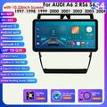 9"Android 12 Autoradio GPS SAT Navi DAB Carplay Stereo für Audi A6 C5 1997-2004