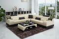 Ecksofa L-Form Wohnlandschaft Designer Sofa Couch Polster Sitz Garnitur Leder