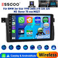 Für BMW E46 3er 318 320 325 9" GPS Autoradio NAVI BT WIFI RDS Android 64G Kamera