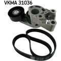 SKF VKMA 31036 Keilrippenriemensatz für SKODA SEAT VW AUDI POLO LUPO FOX A2 6X1