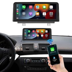 Kabellos Carplay/Android Auto CarPlay Für BMW 1er E81 E82 E87 E88 2008-2012 CIC