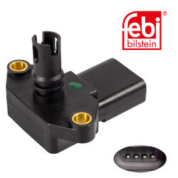 FEBI 36623 Ladedrucksensor Saugrohrdruck Map Sensor für VW AUDI SEAT