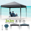 Pavillon Faltpavillon 2×2M丨3x3M Partyzelt Pavillion Pop Up Wasserdicht UV-Schutz