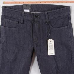 New Herrens G-Star 3301 DECONSTRUCTED SUPER SLIM Skinny Grau Jeans W32 L36