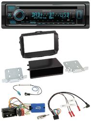 Kenwood Lenkrad Bluetooth DAB USB CD Autoradio für Alfa Giulietta 940 Facelift 2