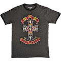 Guns And Roses - Appetite For Destruction Ringer T-Shirt - Official Band Merch