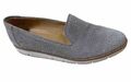 Paul Green Damen Slipper Schuhe 5,5 Weiß Hellgrau 38,5 Steinchen Flach Bequem ✅