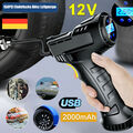 Elektrische Akku Luftpumpe 150 PSI Auto Reifen Druckluft Fahrrad Kompressor 12V