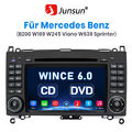 Autoradio Android GPS Navi Für Mercedes Benz A/B Klasse Sprinter Viano Vito W639