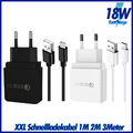 Schnell Ladegerät Fast 3M 2M 1M Ladekabel Usb Typ C passend für Samsung Galaxy 